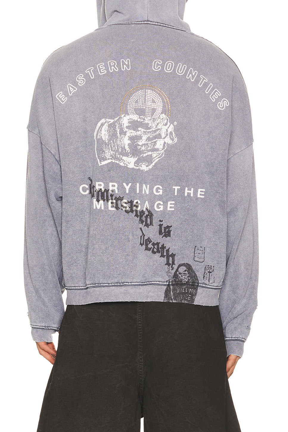 Carrying The Message Zip Hooded Sweatshirt