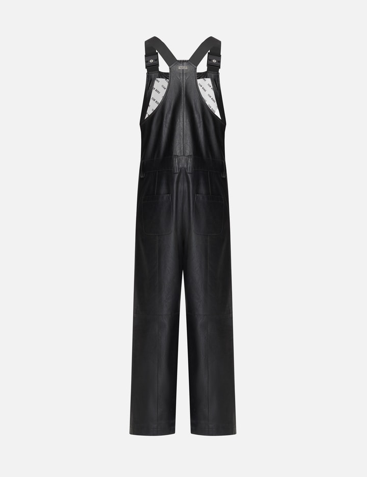 Choices Faux Leather Jumpsuit