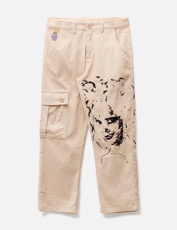 THE CON ARTIST CORDUROY CARGO PANTS