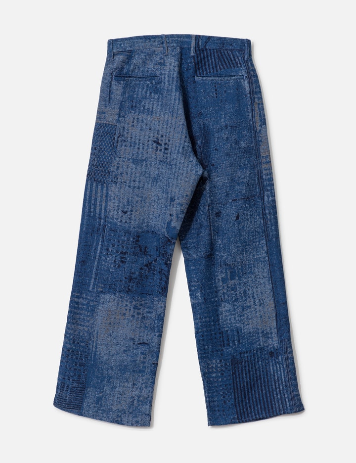 Boro Jaquard Wide Pants Rinse