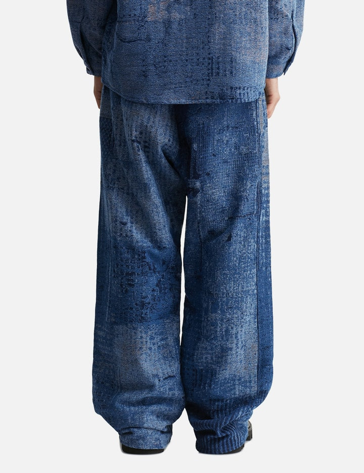 Boro Jaquard Wide Pants Rinse