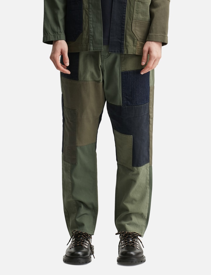 Patchwork Pants Rinse