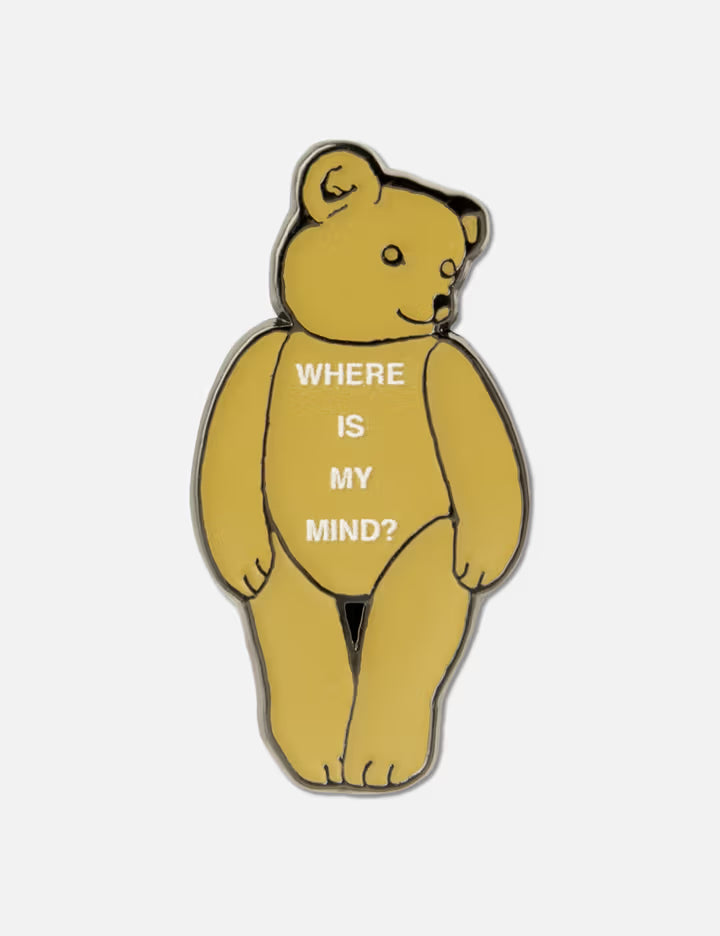 UC1F4X08-2 "Where Is My Mind" Bear Metal Pin