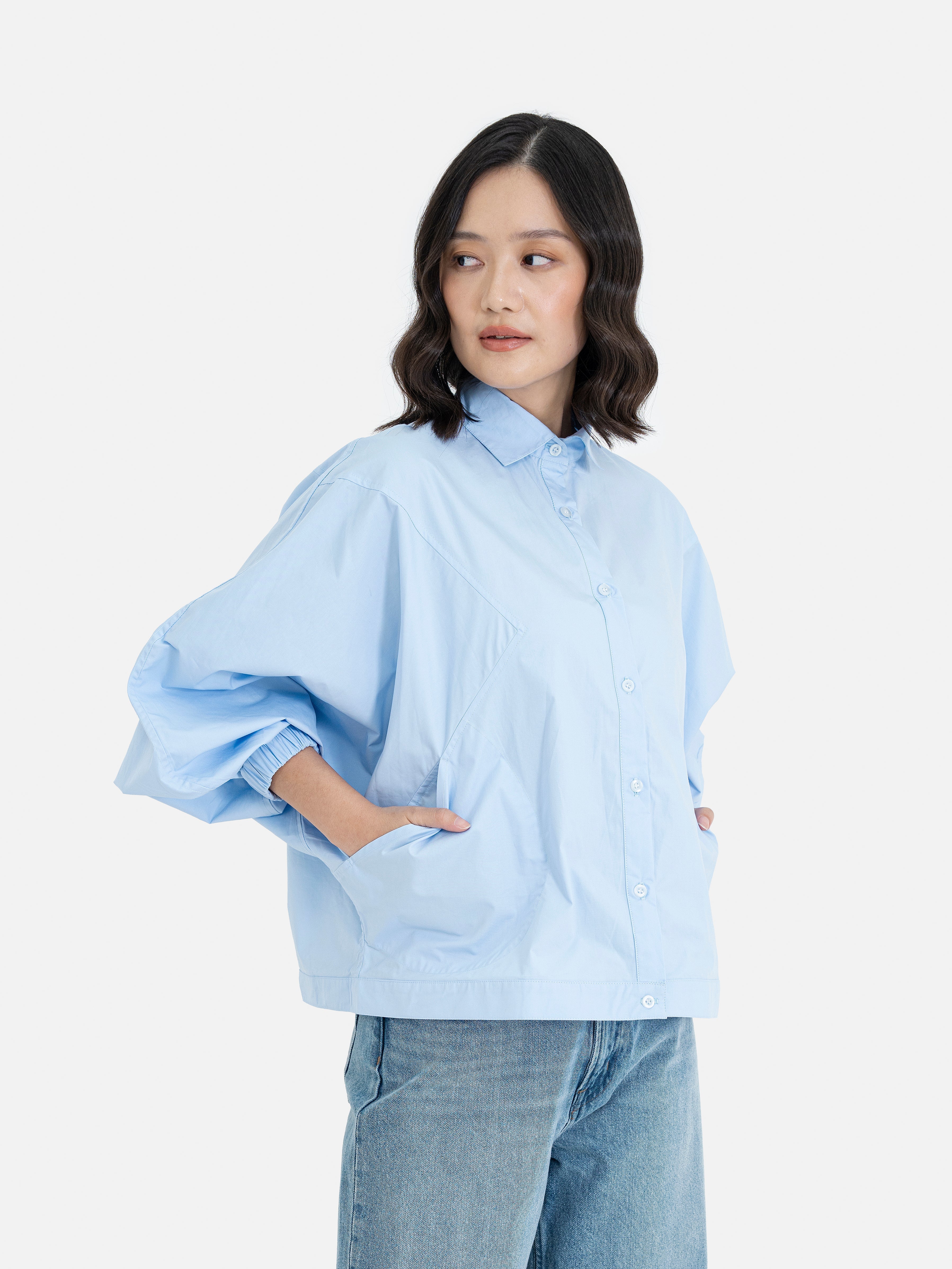 Pippa Cashmere Cotton Shirt