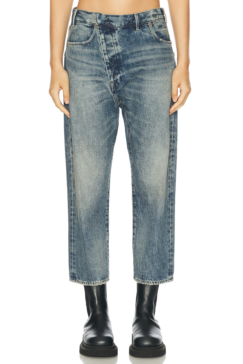 Exene Cropped Straight Leg