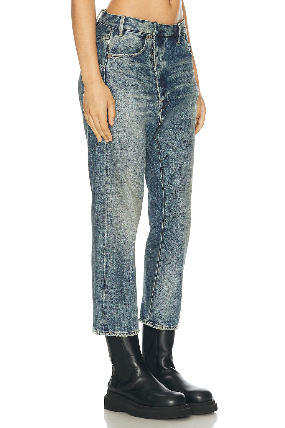 Exene Cropped Straight Leg