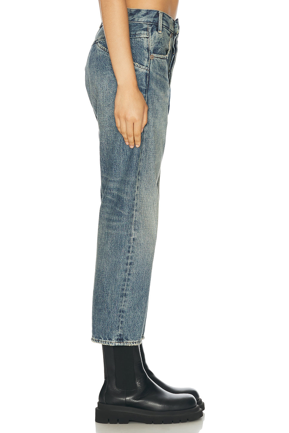 Exene Cropped Straight Leg