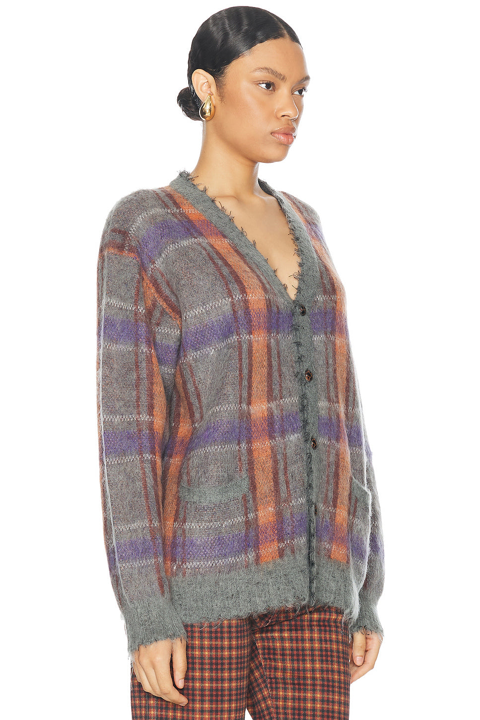 Mohair Boyfriend Cardigan