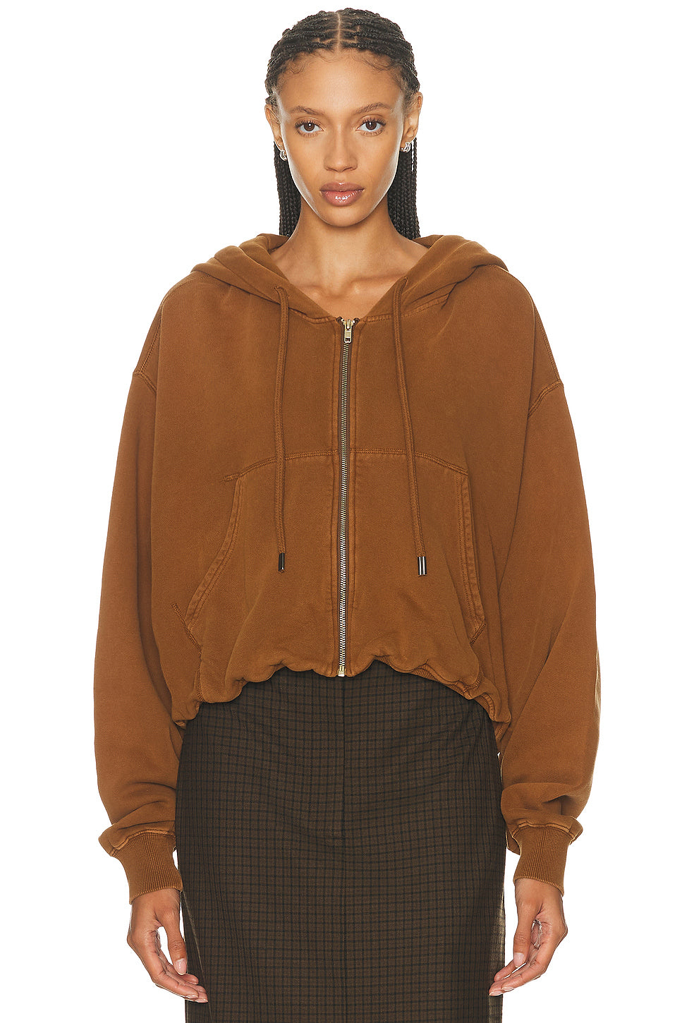 Balloon Zip Up Hoodie