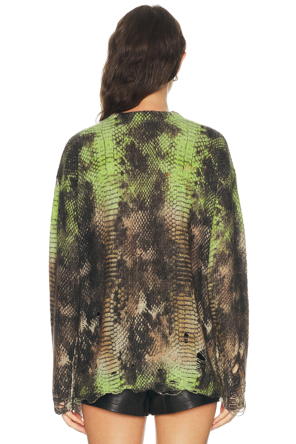 Printed Boyfriend Cardigan