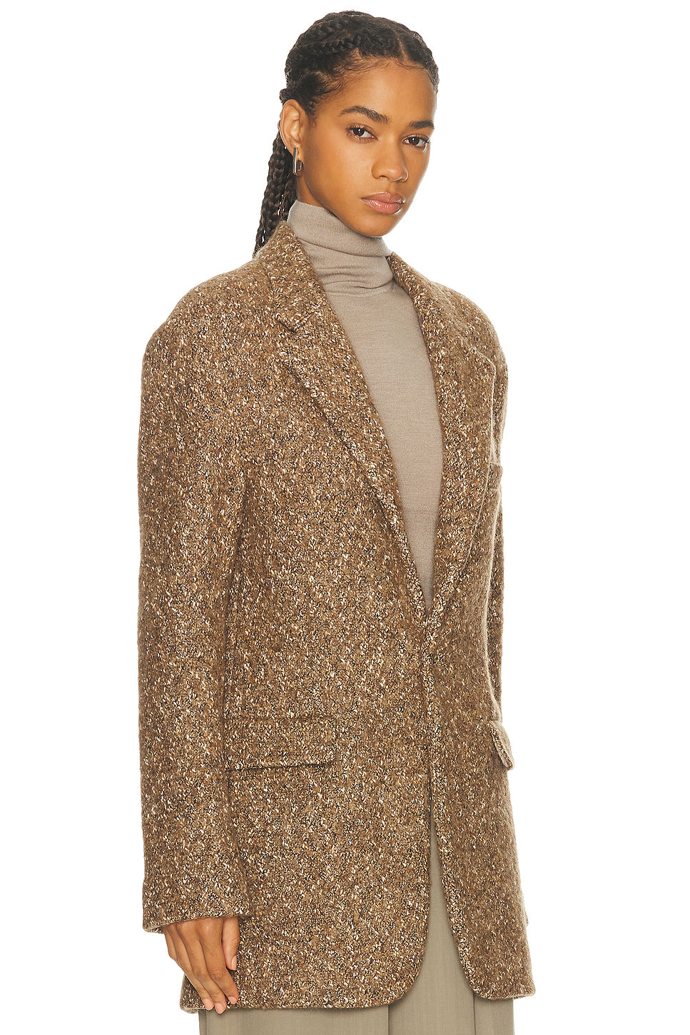 Oversized Ragged Blazer