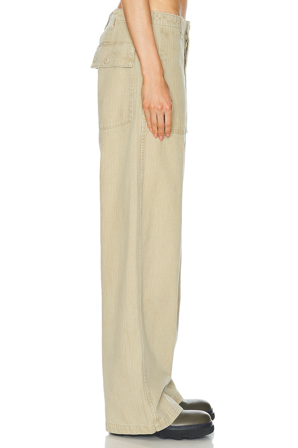 Wide Leg Utility Pant