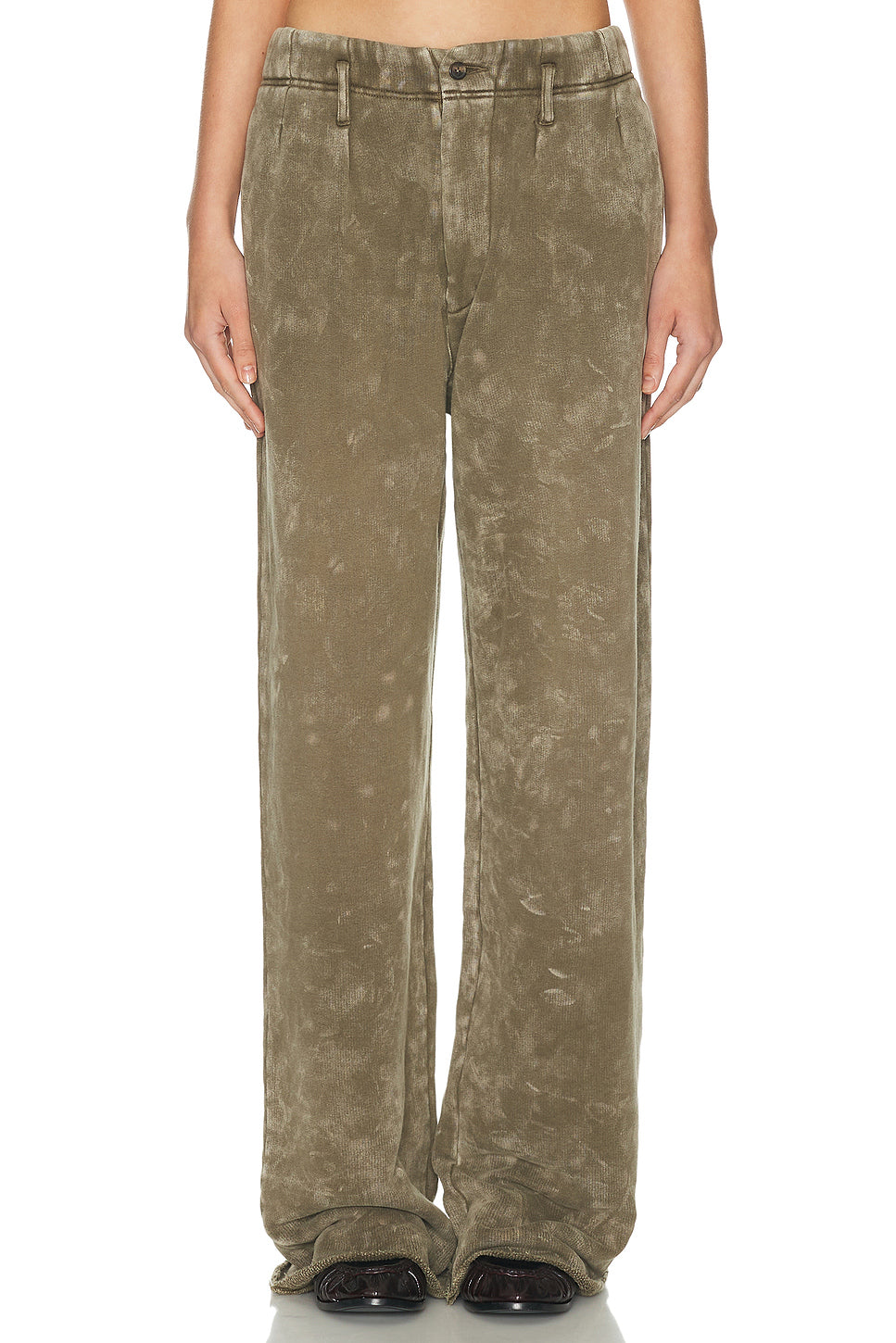 Double Pleat Sweatpant