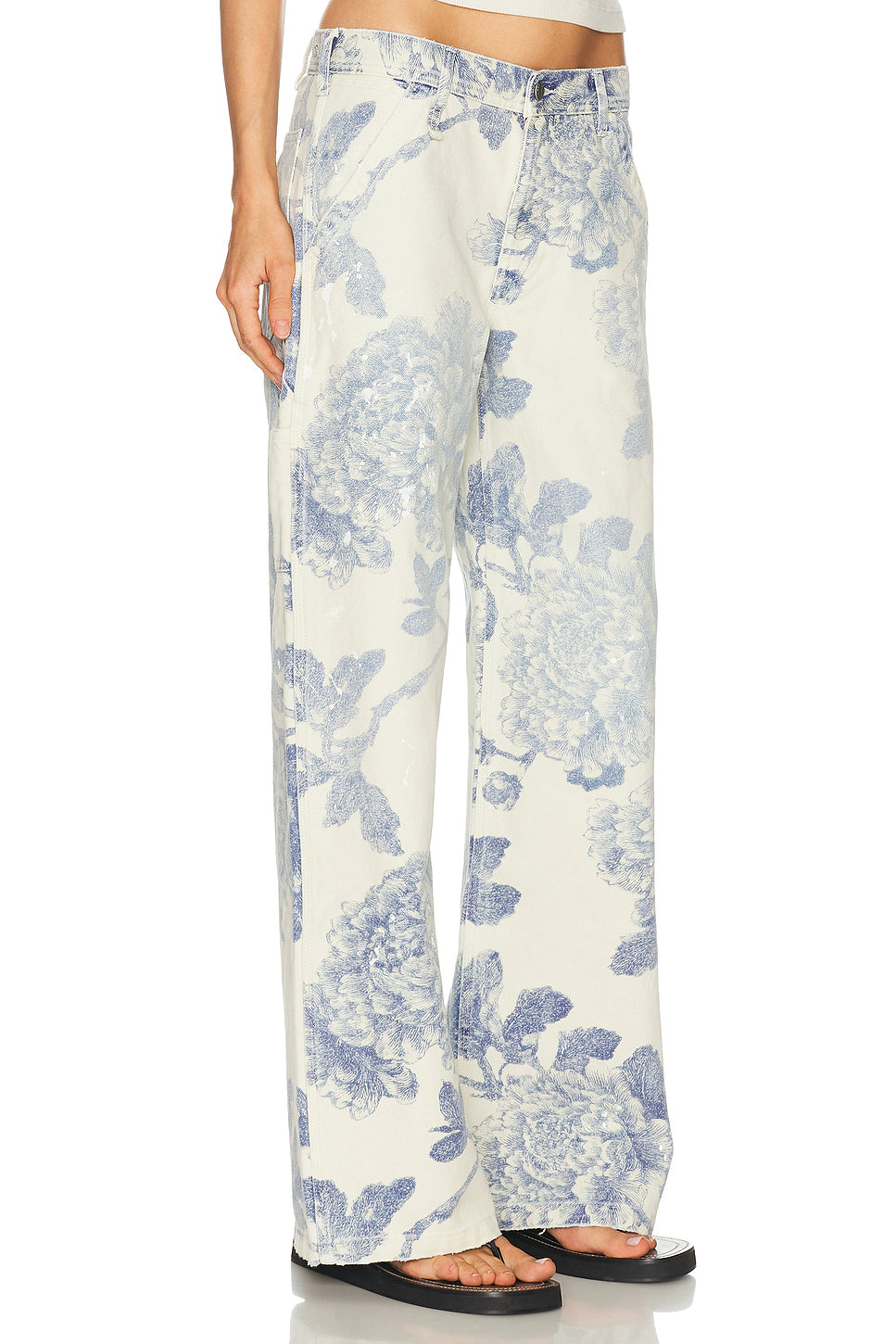 Wide Leg Carpenter Pant