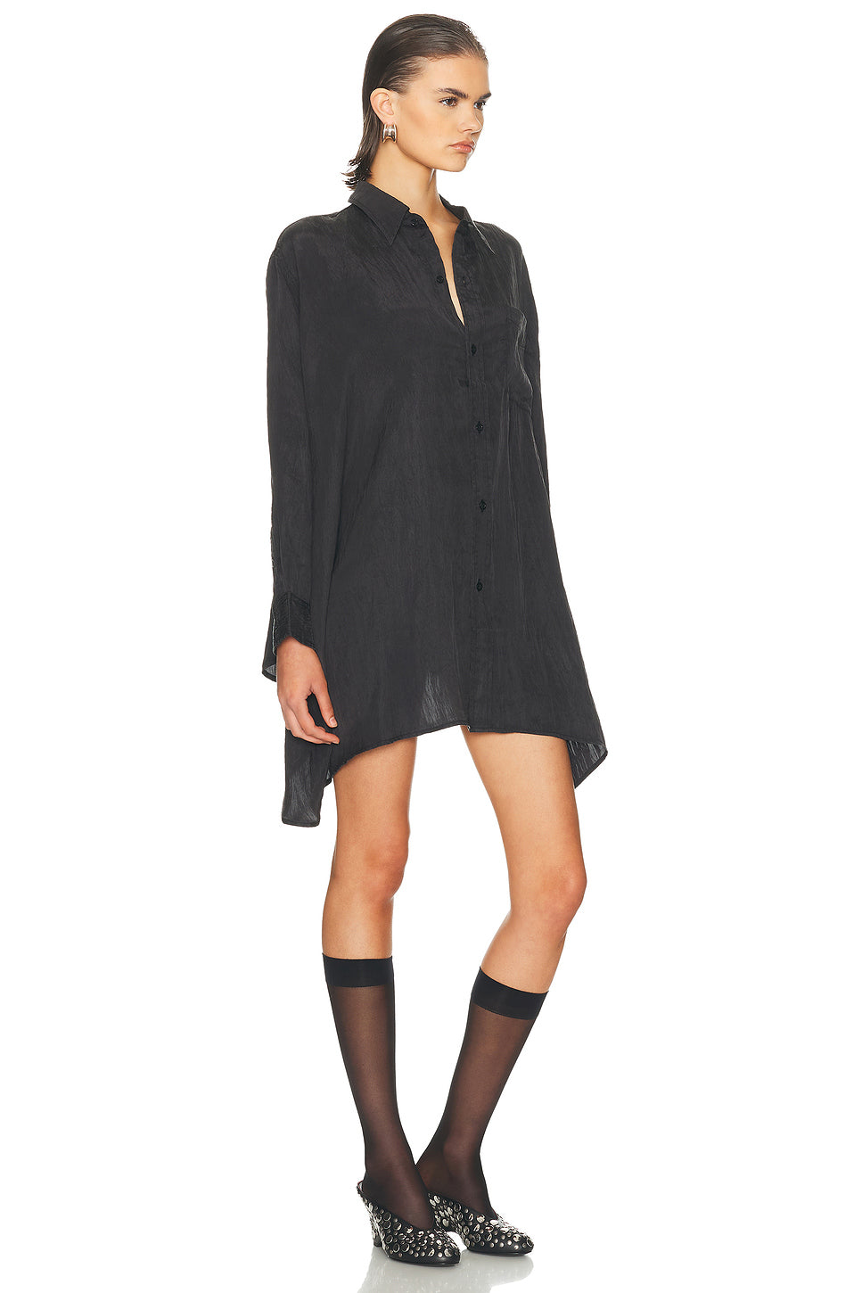 Draped Front Shirt