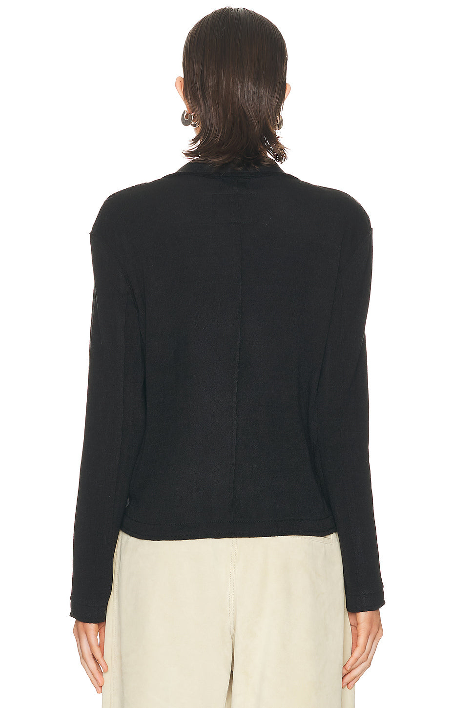 Twisted Lapel Top