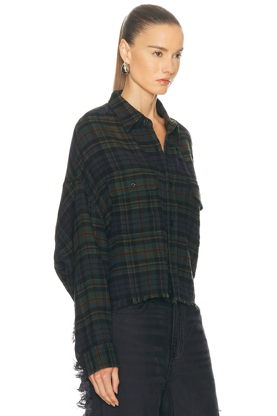 Cropped Work Shirt