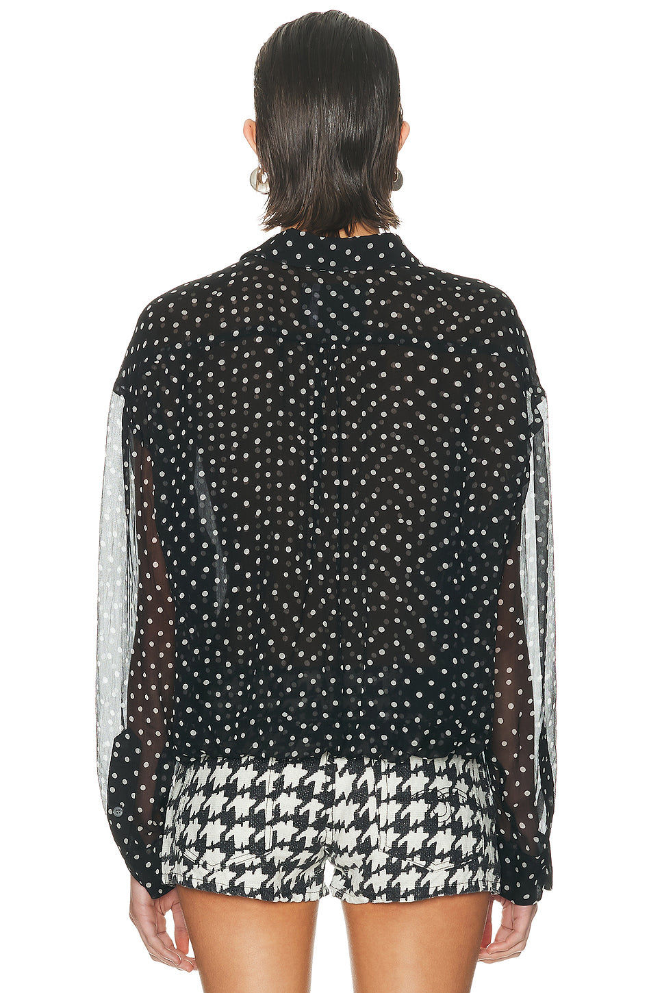 Bubble Gathered Yoke Top