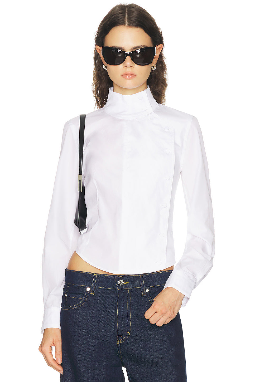 Asymmetrical Front Shirt