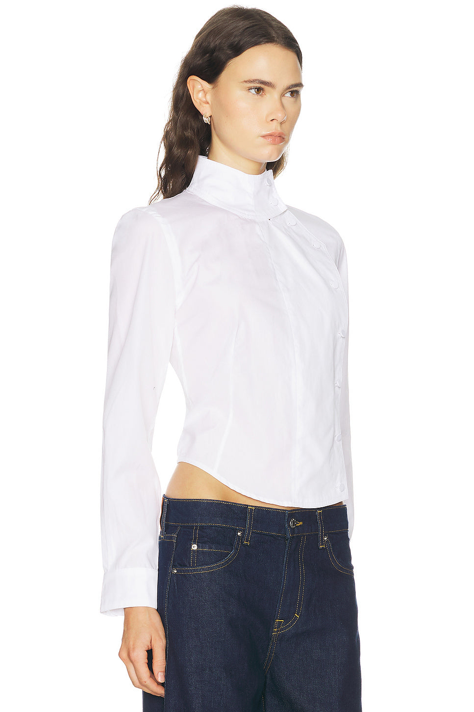 Asymmetrical Front Shirt