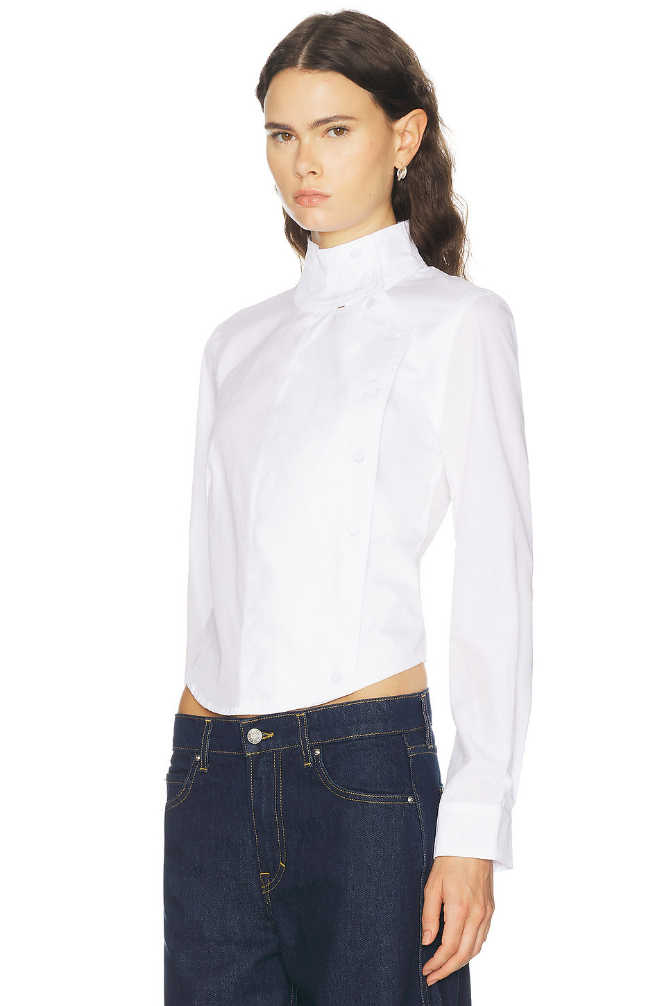 Asymmetrical Front Shirt