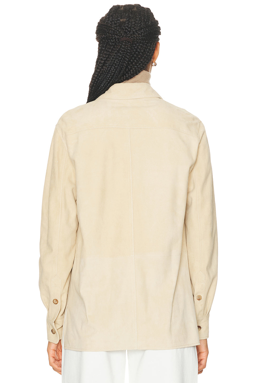 Landry Lamb-Suede Shirt