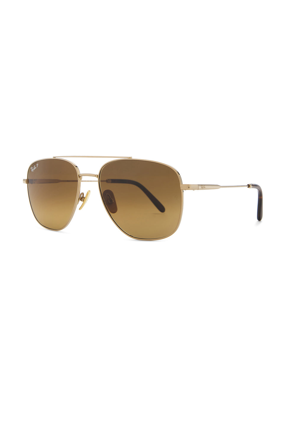 William Titanium Aviator Sunglasses