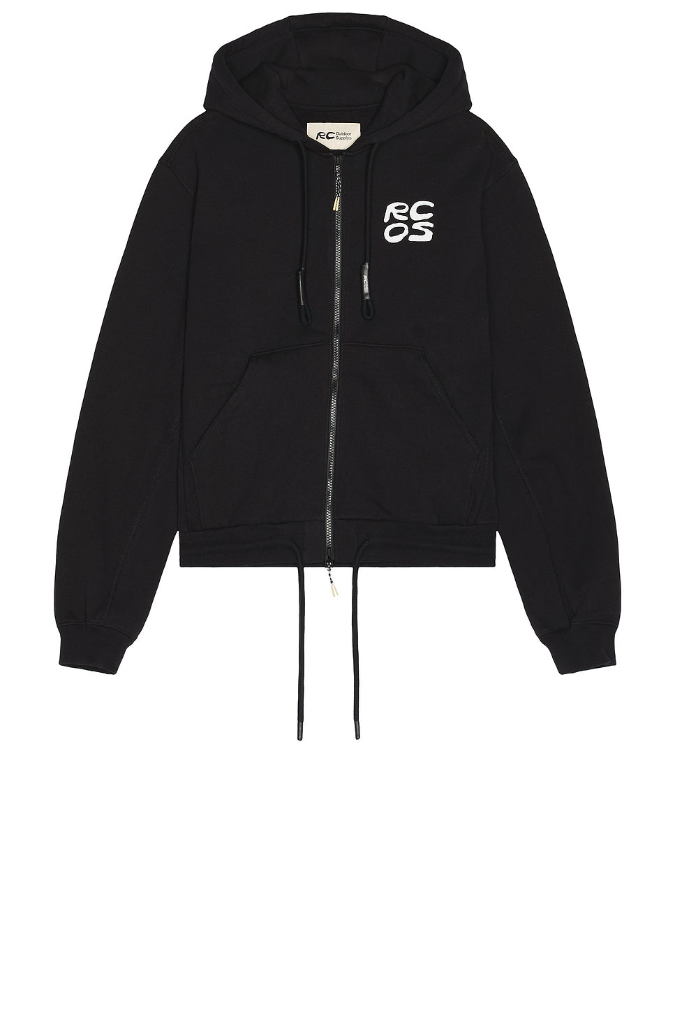 Stack Logo Zip Up Hoodie