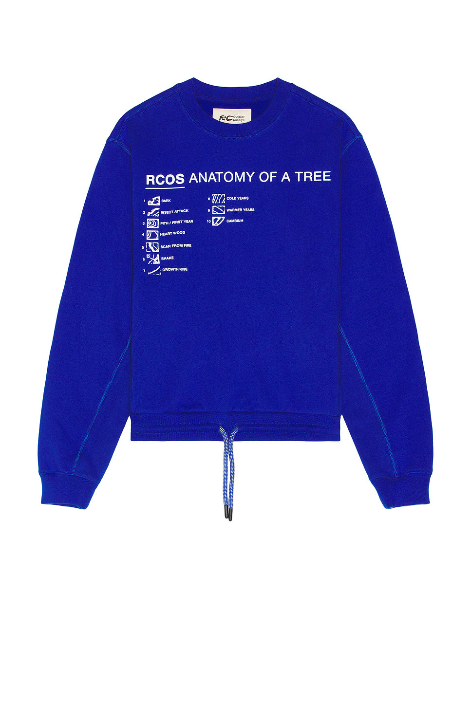 Anatomy Of A Tree Crew Neck Sweatshirt