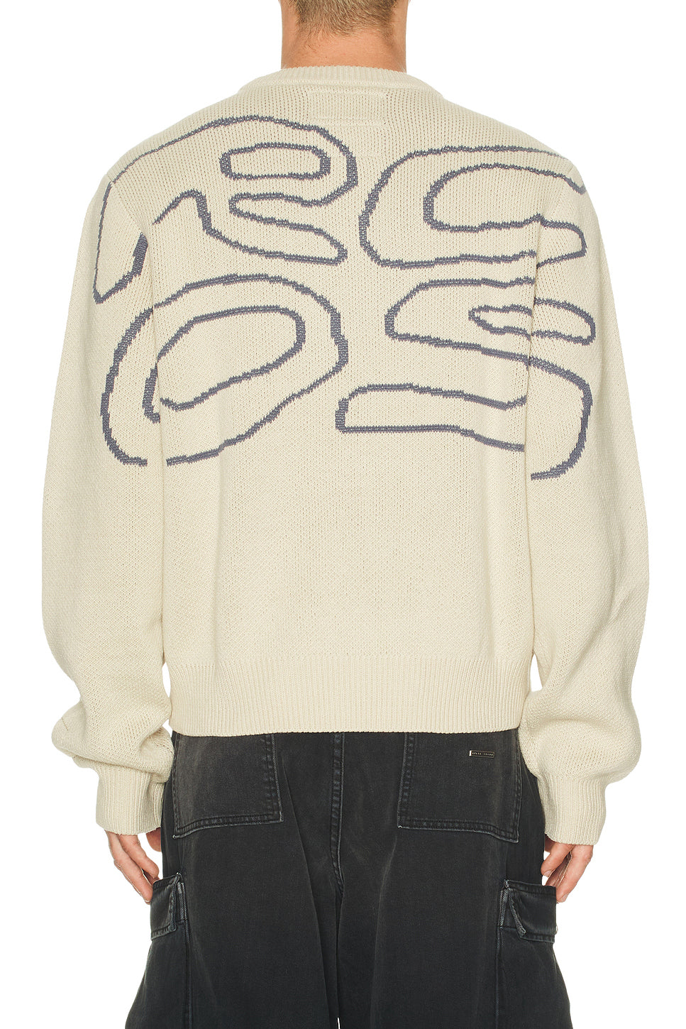 Stack Logo Knit Sweater
