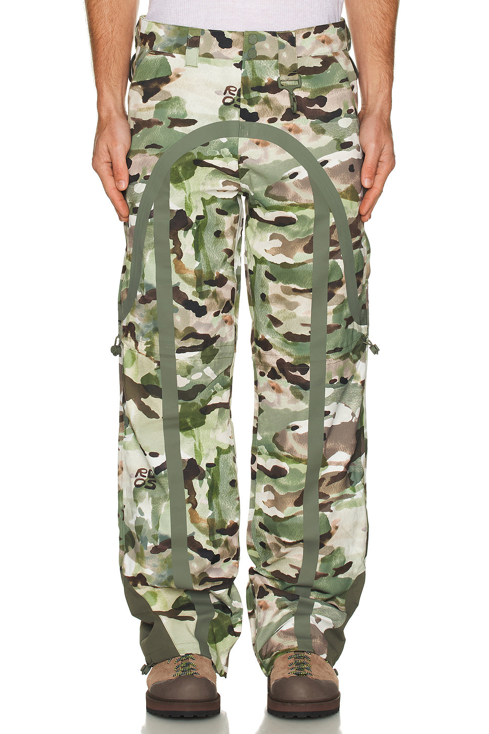 Taped Seam Nylon Shell Pant