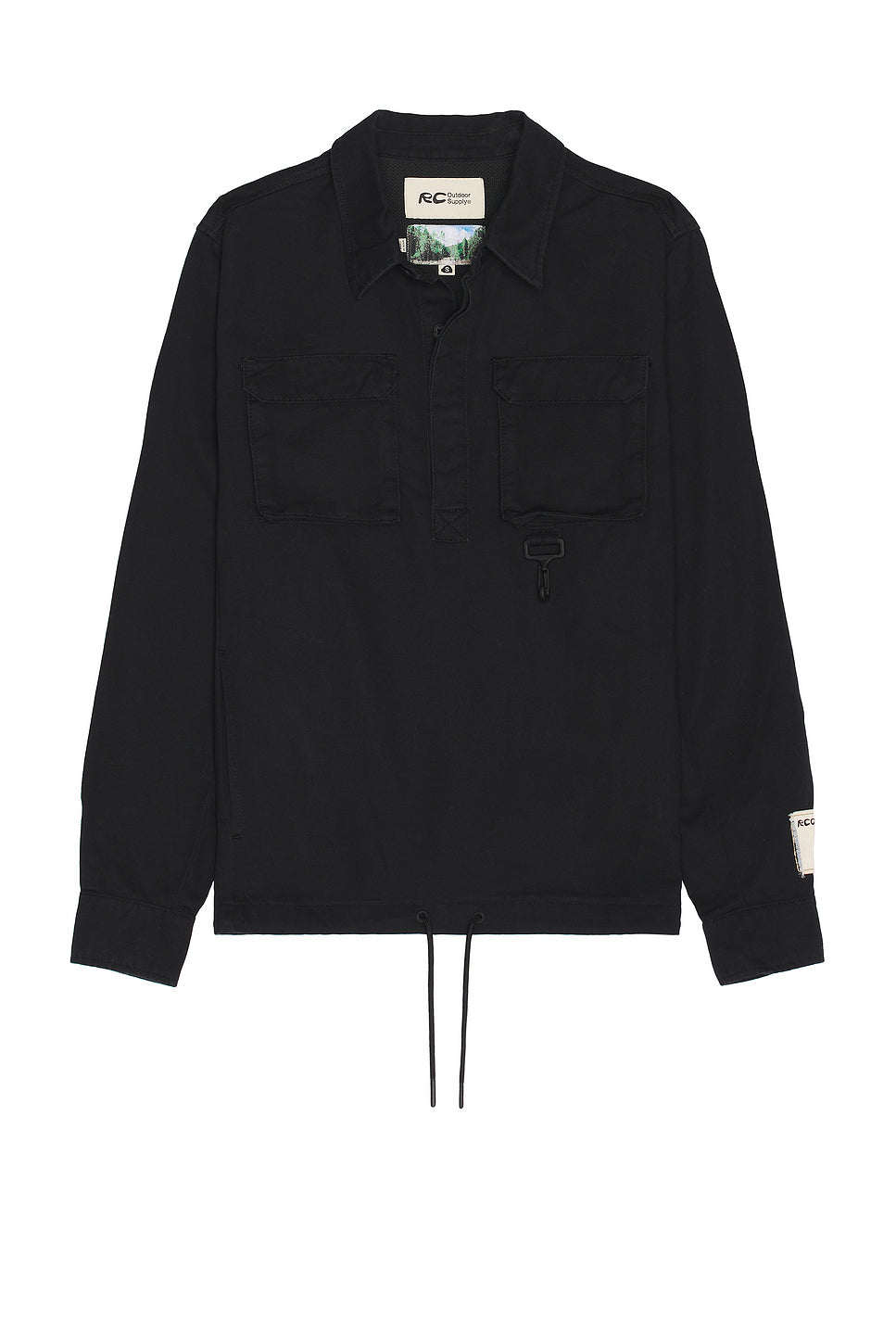 Cotton Cargo Pullover Shirt