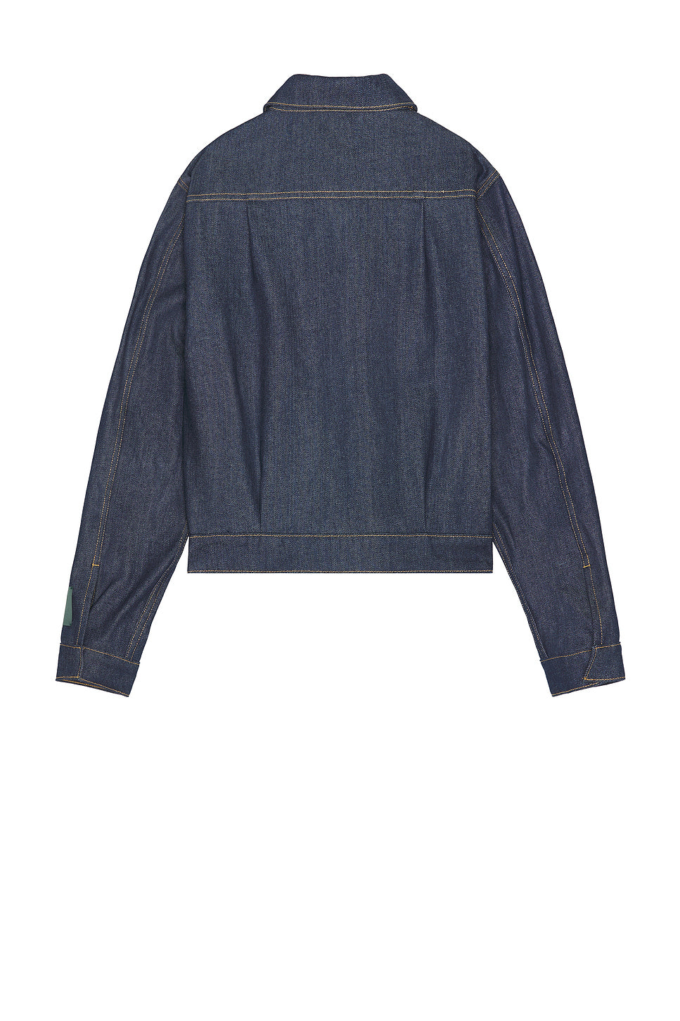 Concealed Button Trucker Jacket