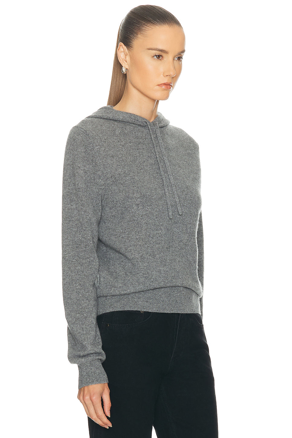 Cashmere Knit Hoodie