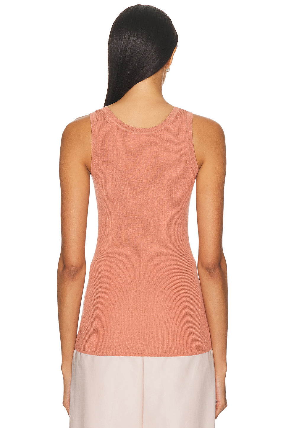 Scoop Neck Rib Tank
