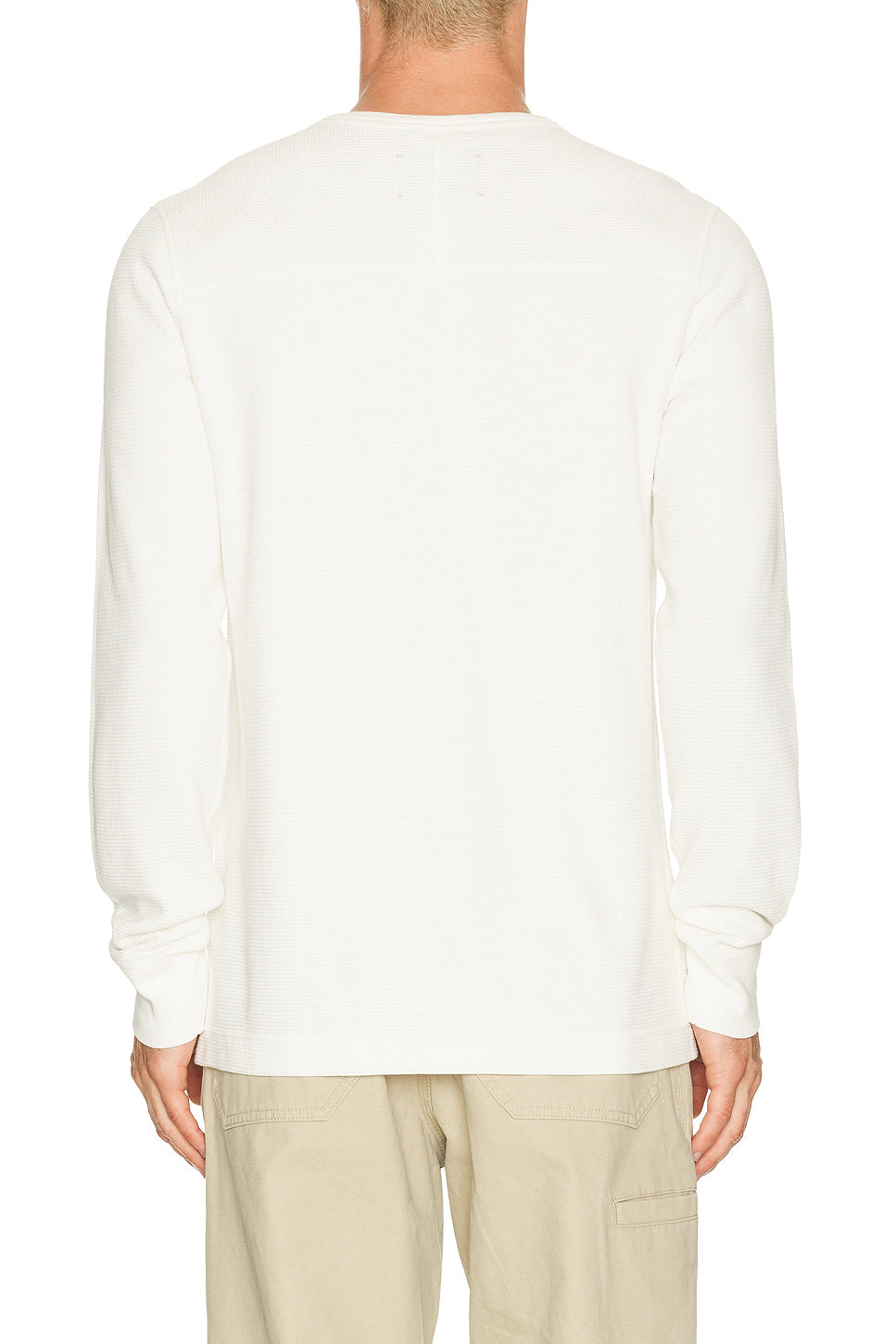 Lightweight Waffle Standard Henley
