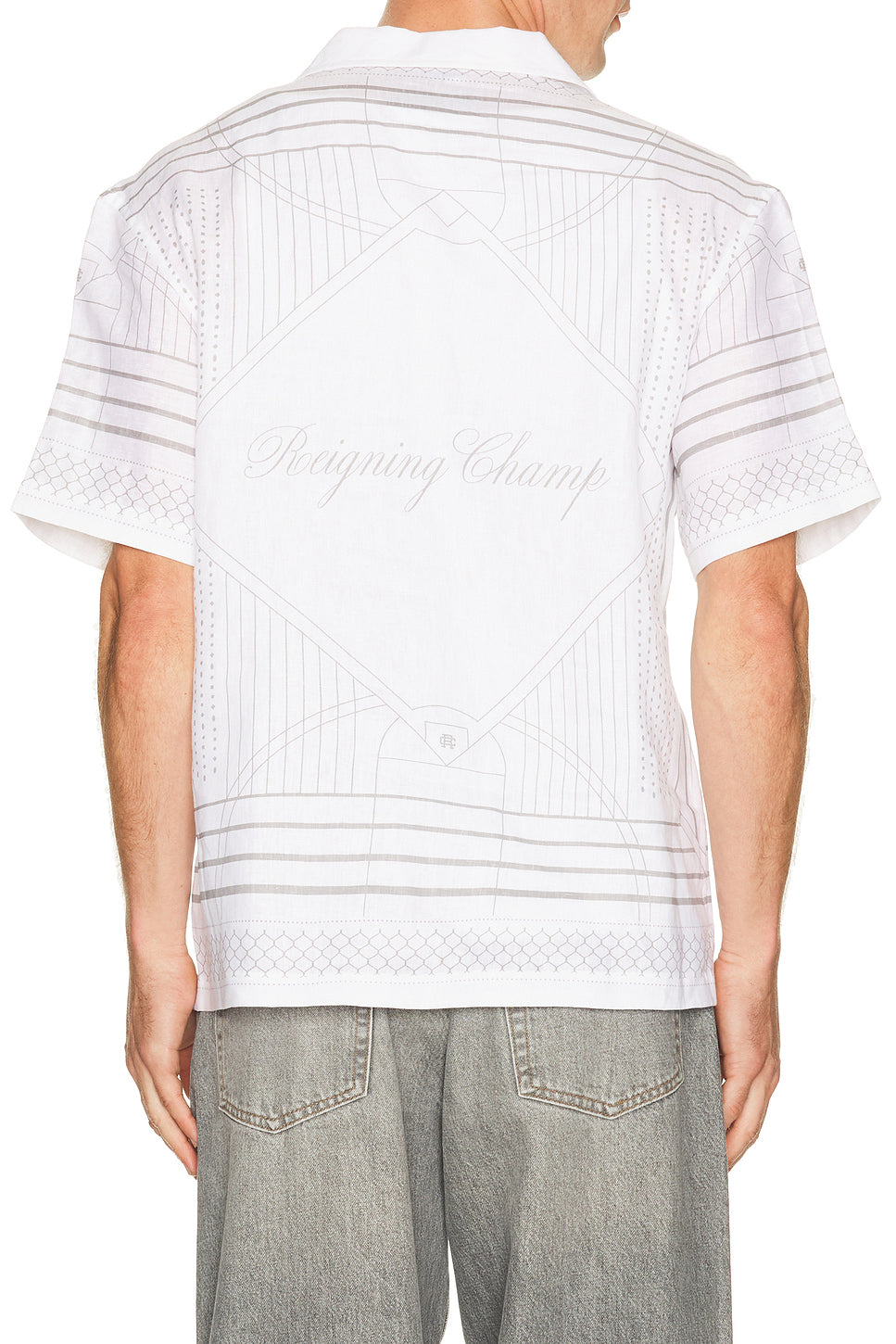Linen Arena Standard Camp Shirt