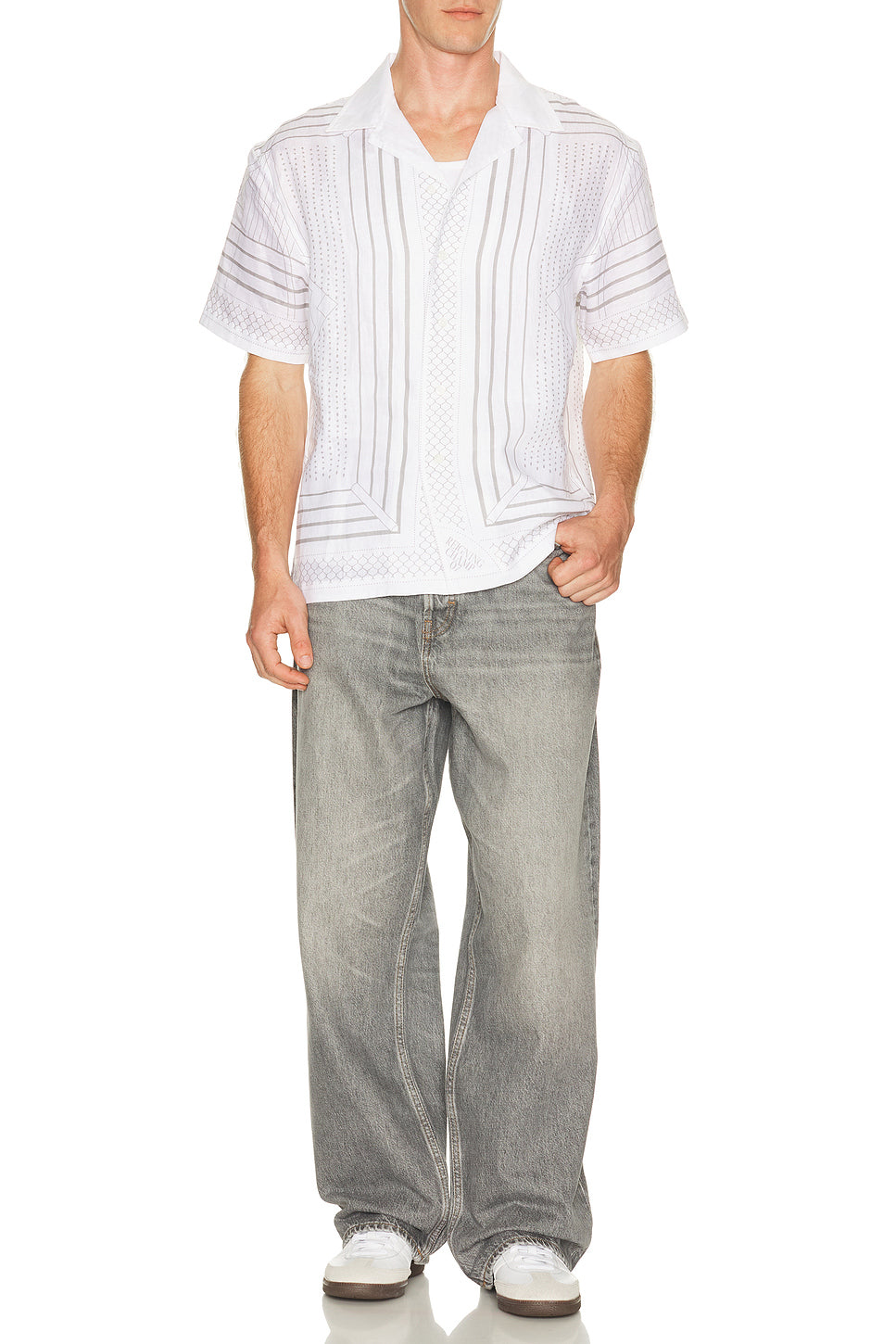Linen Arena Standard Camp Shirt