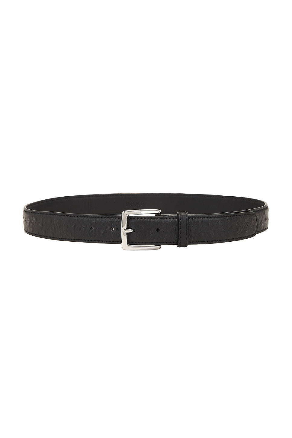 Ostrich Leather Belt