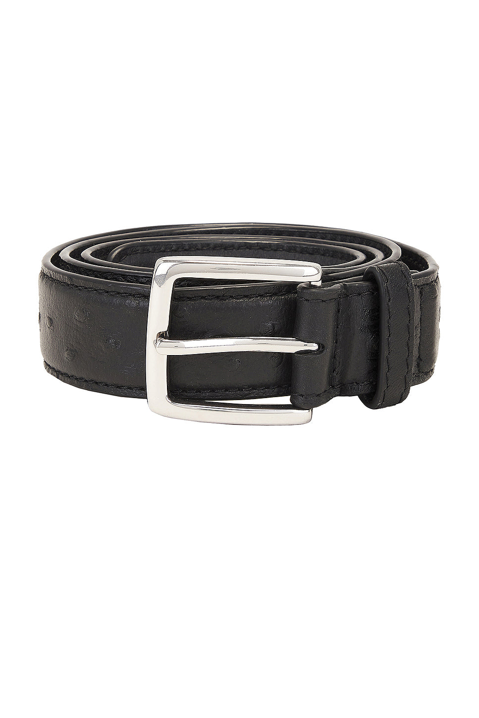 Ostrich Leather Belt