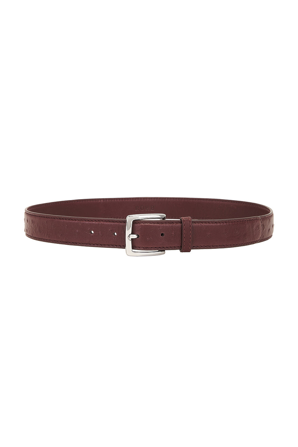 Ostrich Leather Belt