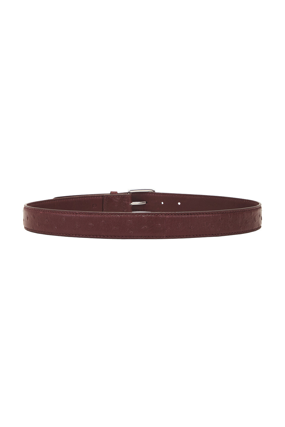 Ostrich Leather Belt