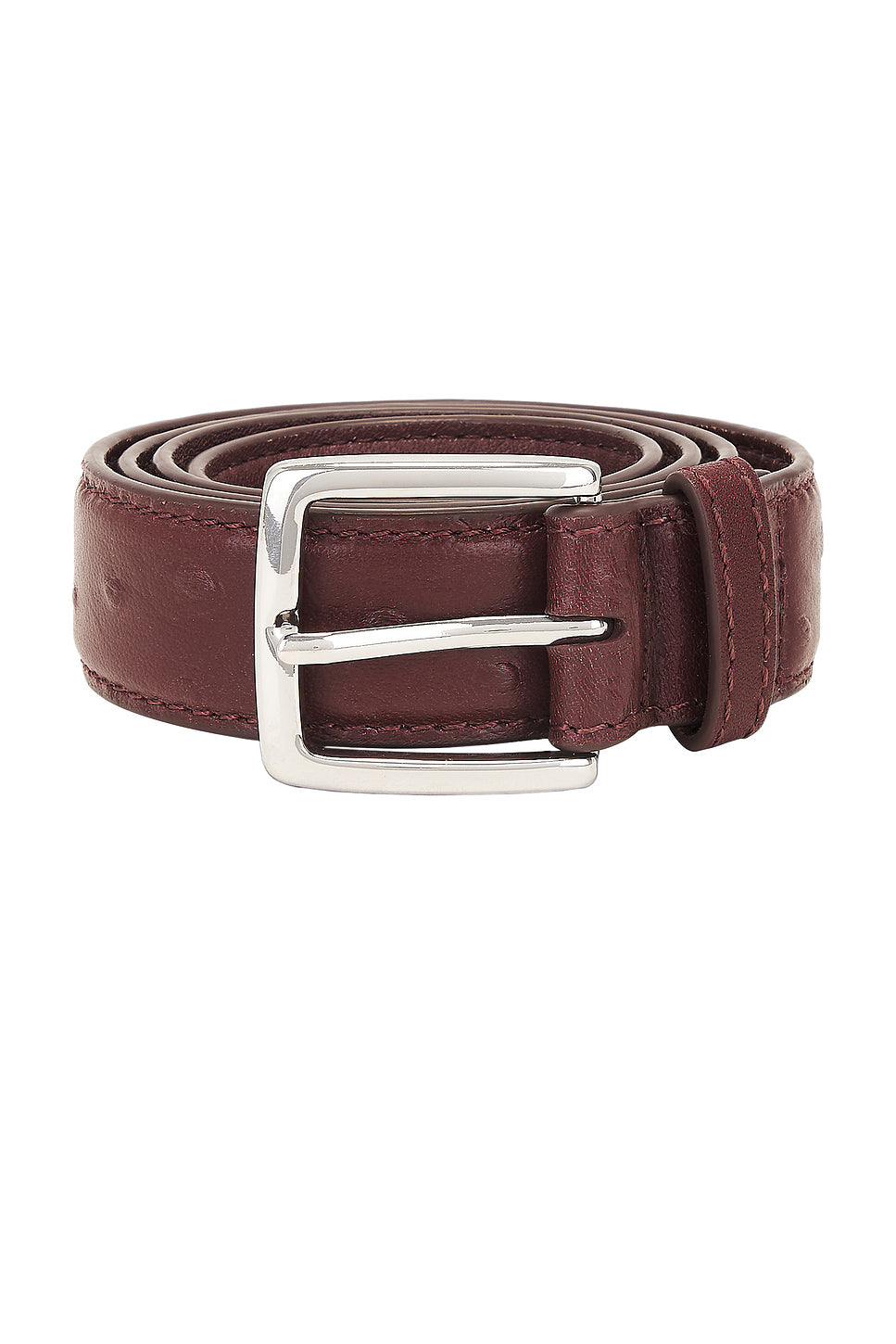 Ostrich Leather Belt