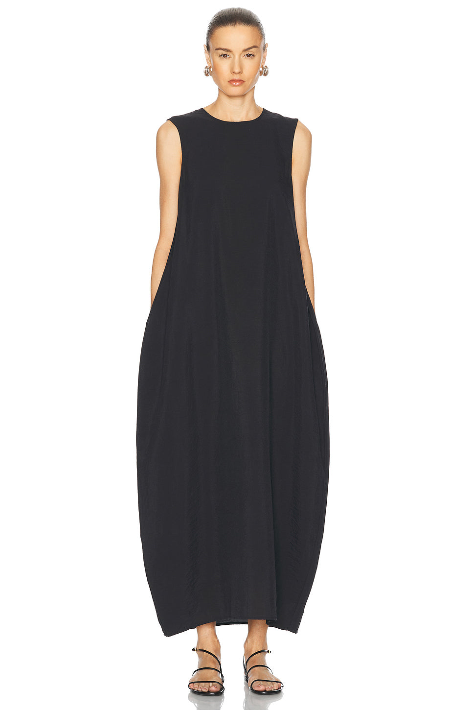 Hammered Silk Shaped Dress