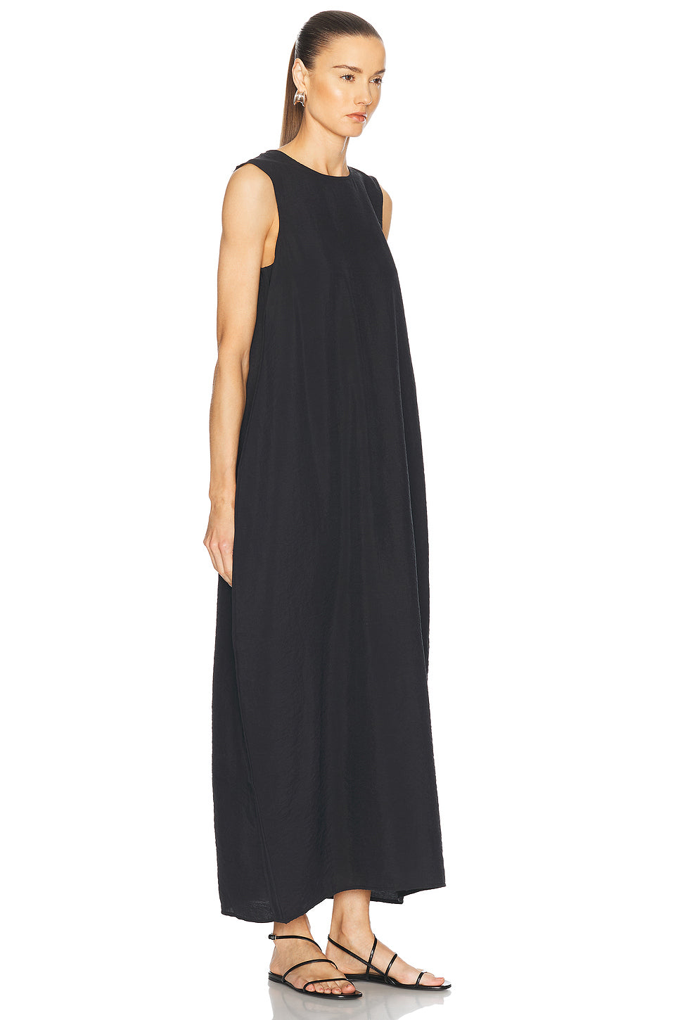 Hammered Silk Shaped Dress