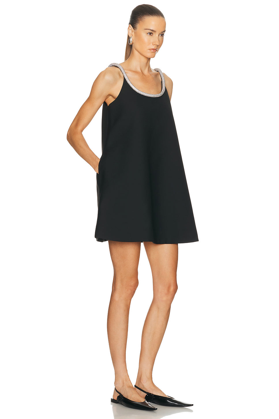 A Line Applique Dress