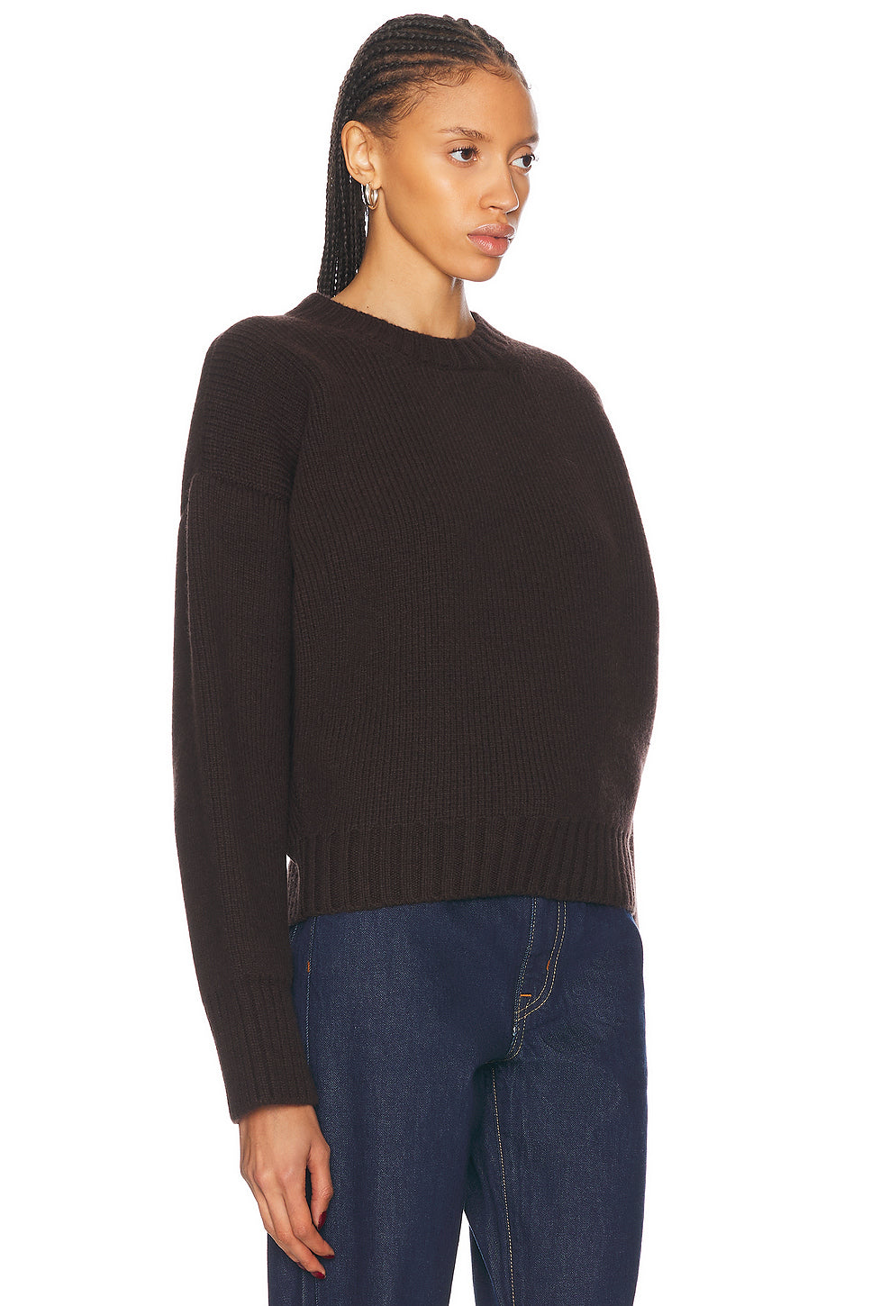 Compact Knit Crewneck Sweater