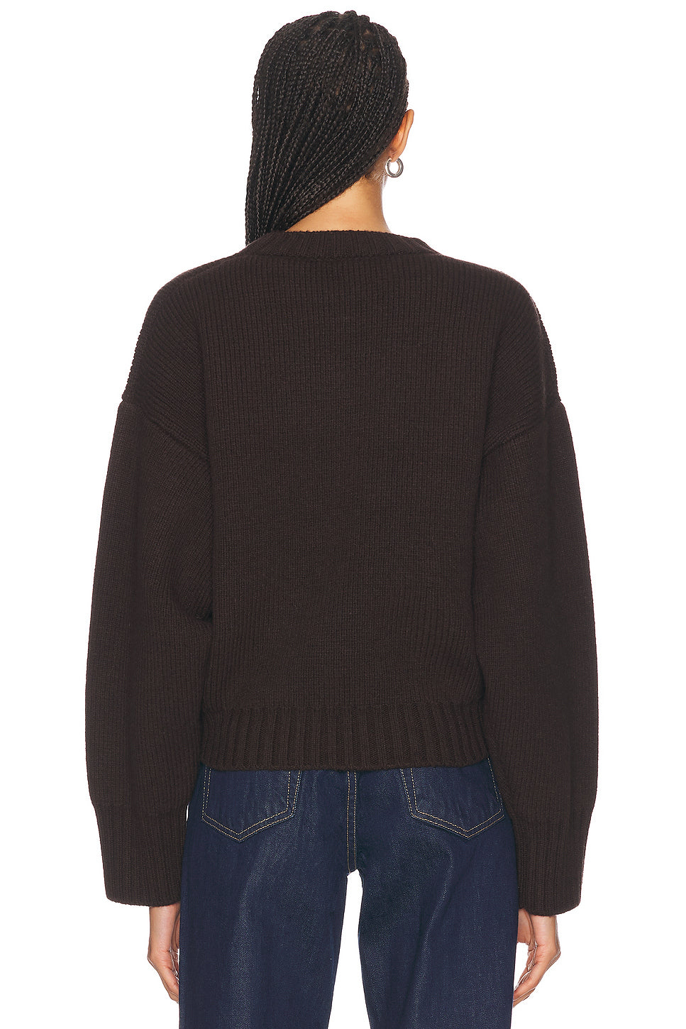 Compact Knit Crewneck Sweater