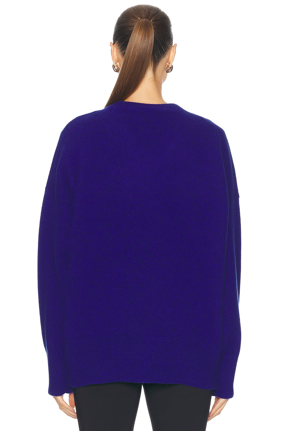 Compact Knitted V-Neck Jumper