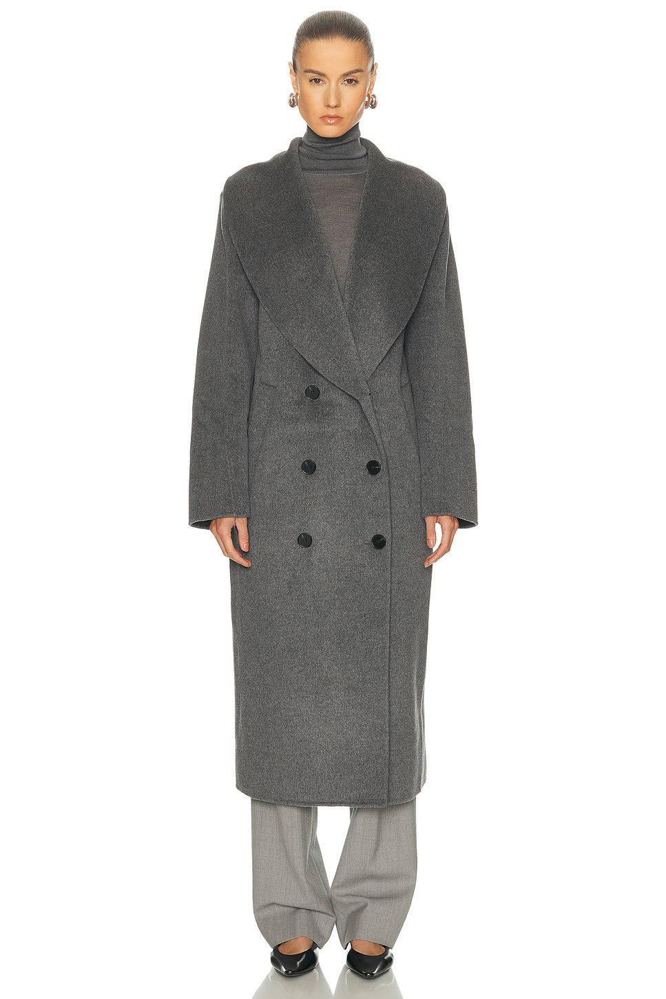 Signature Double Faced Scarf Coat
